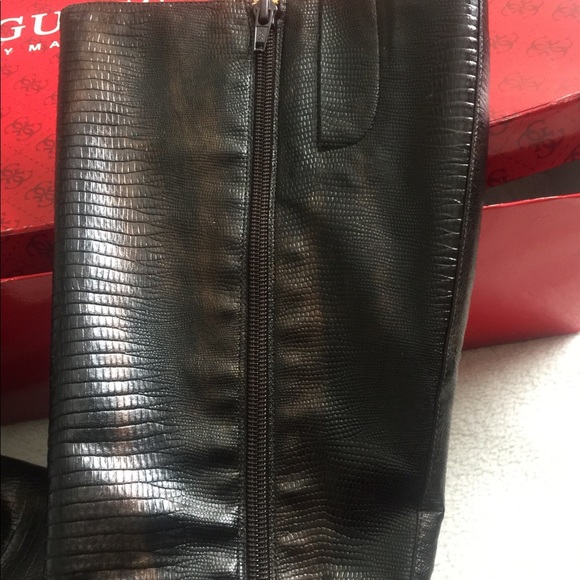 Guess Bronze synthetic knee hi boot - Picture 3 of 4